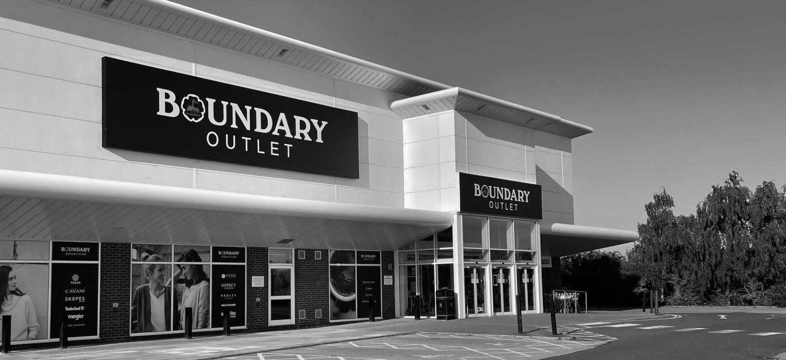 Boundary outlet store in Grantham, East Midlands