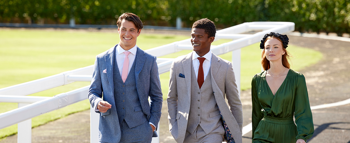 Men dressed in 3 piece suits