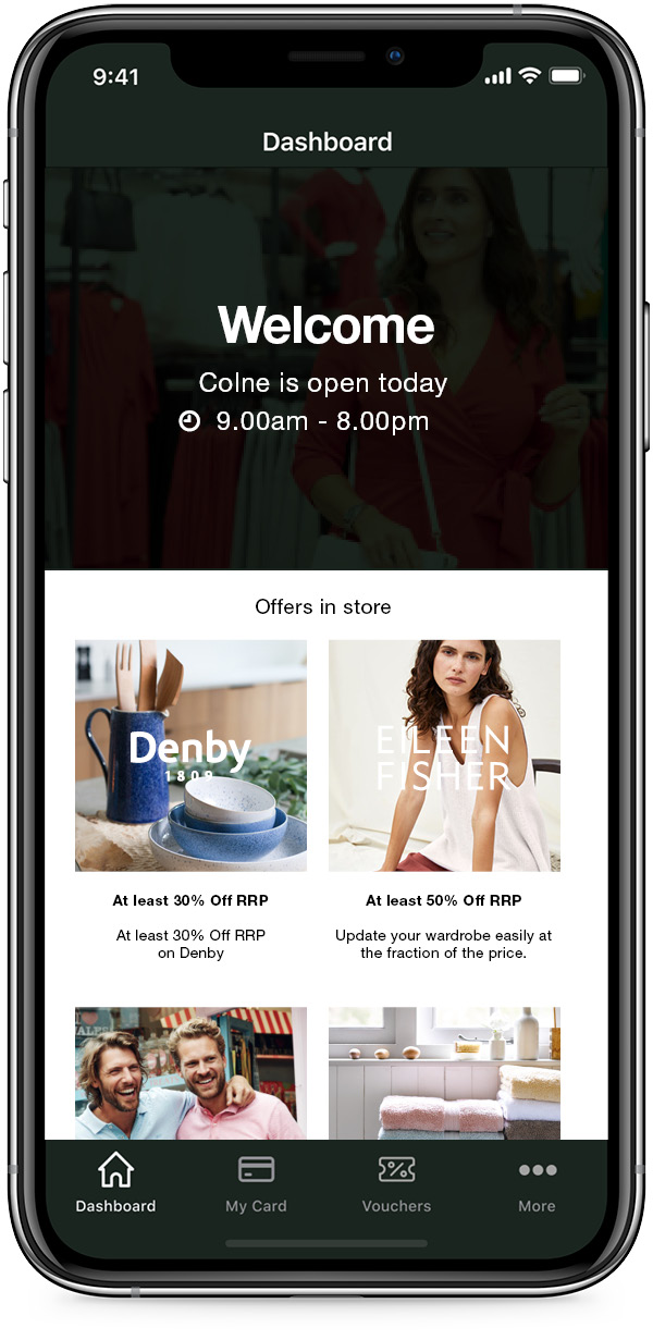 Privilege Family App Dashboard