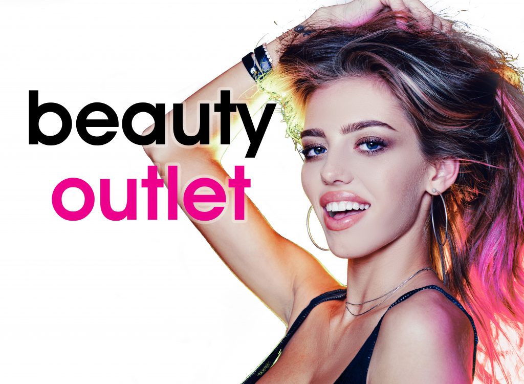 Beauty Outlet poster.